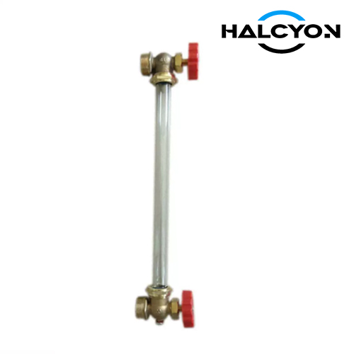 JIS F7211 Tube Glass Level Gauge With 5K Valves Shipboard